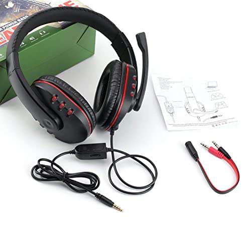 PS4 & Xbox One Gaming Headset with Mic & Volume Control