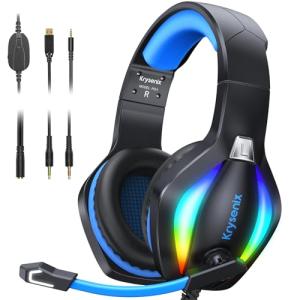 Krysenix PG1 RGB Gaming Headset for Multiple Consoles