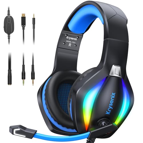 Krysenix PG1 RGB Gaming Headset for Multiple Consoles