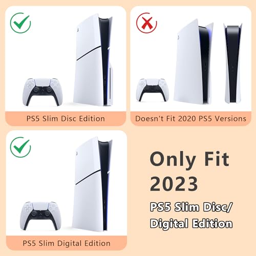PS5 Slim Protective Bag for Console and Accessories