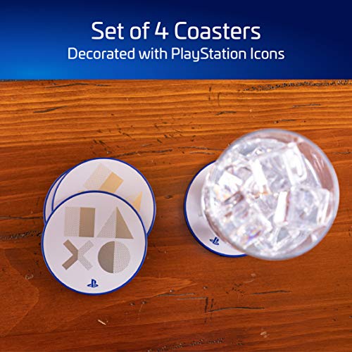 PlayStation 5 Metal Coasters - Set of 4