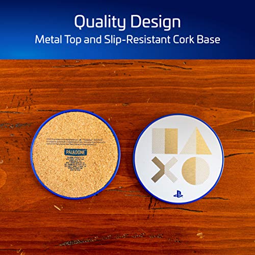 PlayStation 5 Metal Coasters - Set of 4