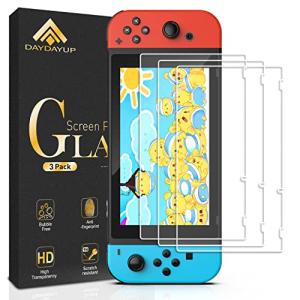 3-Pack Nintendo Switch Tempered Glass Screen Protectors