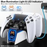 PS5 Controller Charging Dock with Cable