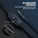 Senzer Noise Cancelling Gaming Headset with Mic