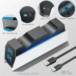 PS5 Controller Charging Dock with Cable
