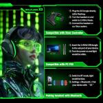 WolfLawS X3 Wireless Gaming Headset for All Consoles