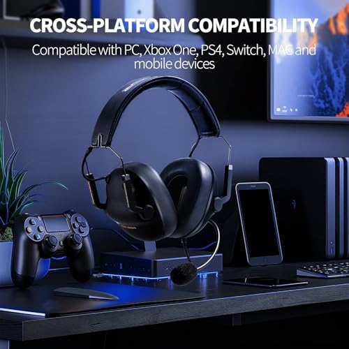 Senzer Noise Cancelling Gaming Headset with Mic