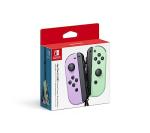 Pastel Purple and Green Joy-Con Controllers