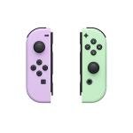 Pastel Purple and Green Joy-Con Controllers