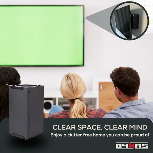Xbox Series X Wall Mount - Vertical & Horizontal Bracket