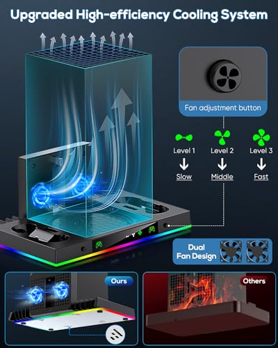 Xbox Series X Cooling Fan & Charging Stand