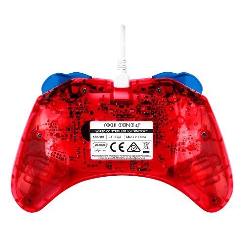 PDP Rock Candy Wired Mario Switch Pro Controller
