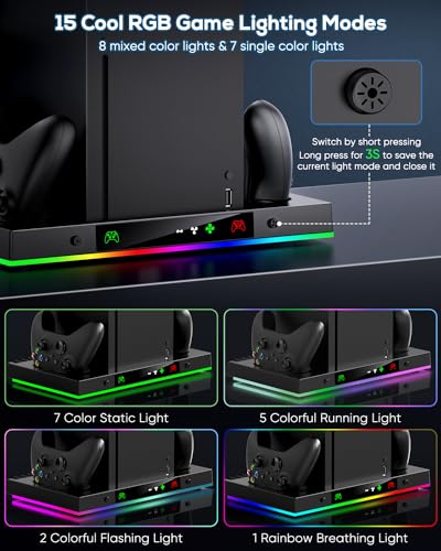 Xbox Series X Cooling Fan & Charging Stand