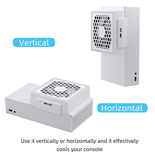 Mcbazel Xbox Series S Cooling Fan with RGB
