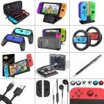 Nintendo Switch Accessories Bundle with Carrying Case