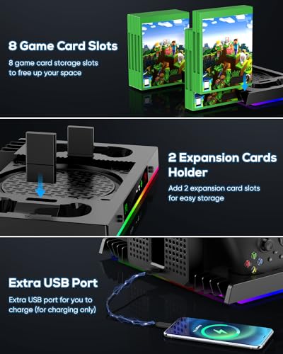 MENEEA Charging Stand for Xbox Series X