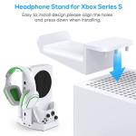 Vertical Cooling Stand & Dual Controller Charger for Xbox Series S