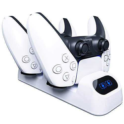 Orzly Duocharger for PS5 and Xbox Controllers
