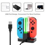 Switch Charging Dock with USB Type-C Cable - Black