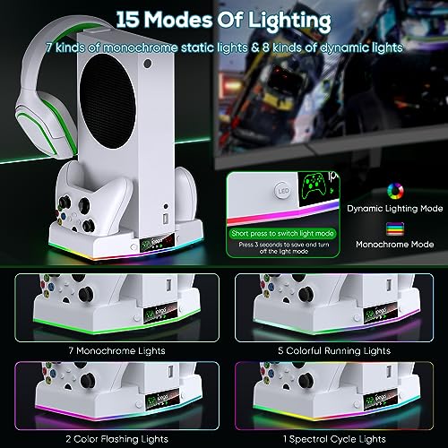 Xbox Series S Cooling Fan and Charger Dock