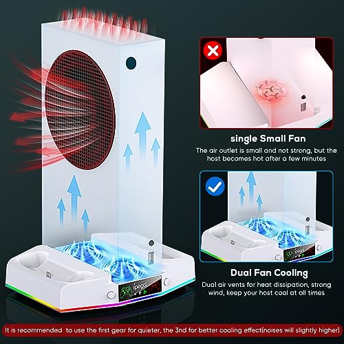 Xbox Series S Cooling Fan and Charger Dock
