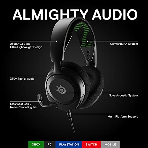 SteelSeries Arctis Nova 1X Gaming Headset