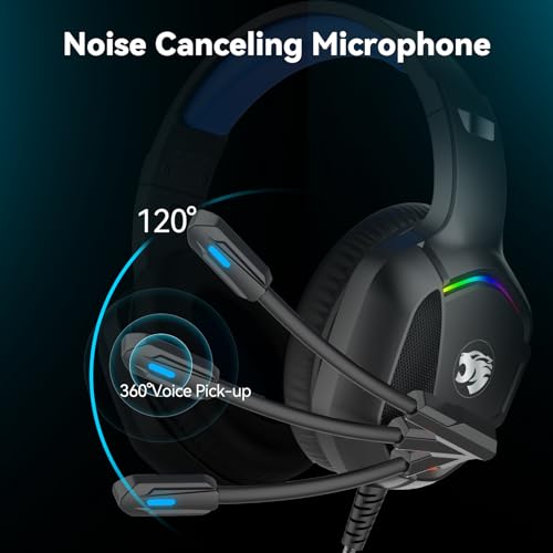 IMYB A36 Stereo Gaming Headset with Mic (Blue)