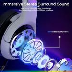 Gootoop 3D Surround Gaming Headset with RGB Lights