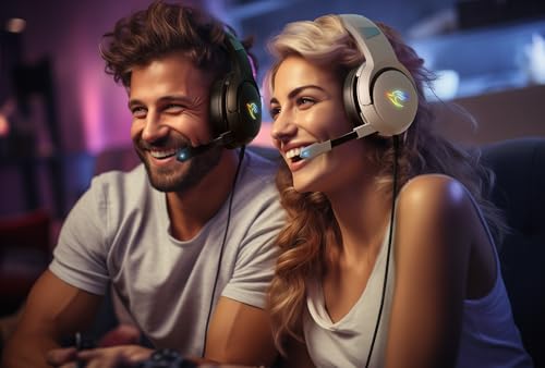 Gootoop 3D Surround Gaming Headset with RGB Lights