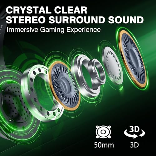 WolfLawS Wireless Gaming Headset for Multiple Consoles