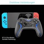 Cehensy Bluetooth Switch Pro Controller for Nintendo