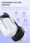 Gvyugke Wireless Gaming Headset with RGB Lights