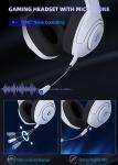 Wireless Gaming Headset with Noise Cancelling Microphone