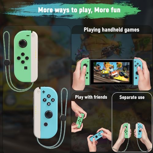 LuckyMoon Switch Controller - Light Green & Blue