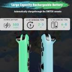 LuckyMoon Switch Controller - Light Green & Blue