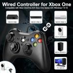 Wired Xbox Controller with Remappable Buttons & Headset Jack