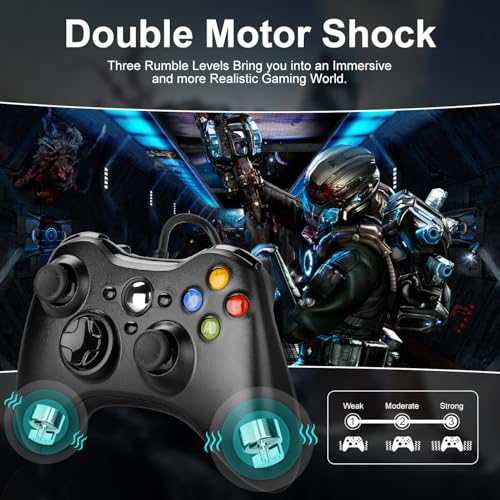 Wired Xbox Controller with Remappable Buttons & Headset Jack