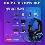 Pacrate Gaming Headset for PS4/PS5/Xbox/PC/Switch