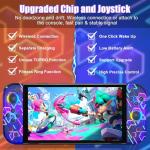 TURPOW Wireless Gamepad Controllers for Switch - 2 Pack