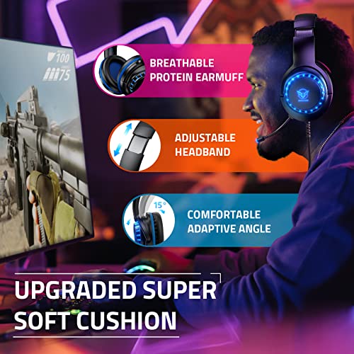 Pacrate Gaming Headset for PS4/PS5/Xbox/PC/Switch