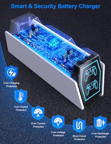 PS5 Fast Charge Dock with LED Indicators