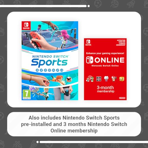 Nintendo Switch with Sports and 3-Month Online Membership