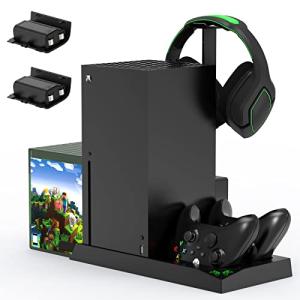 Xbox Series X Cooling Stand with Dual Charger