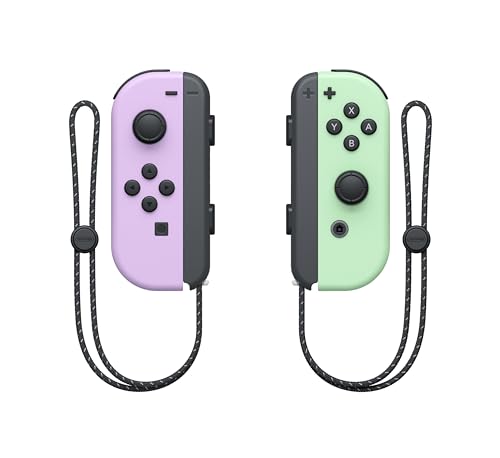 Pastel Purple and Green Joy-Con Pair