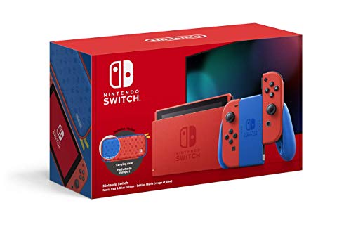 Nintendo Switch Mario Red & Blue Bundle with Joy-Con