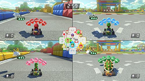 Nintendo Switch Neon Red/Blue with Mario Kart 8