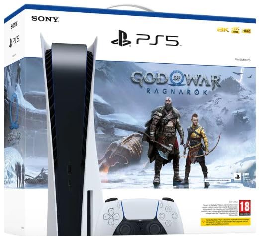 PlayStation 5 Console with God of War Ragnarök