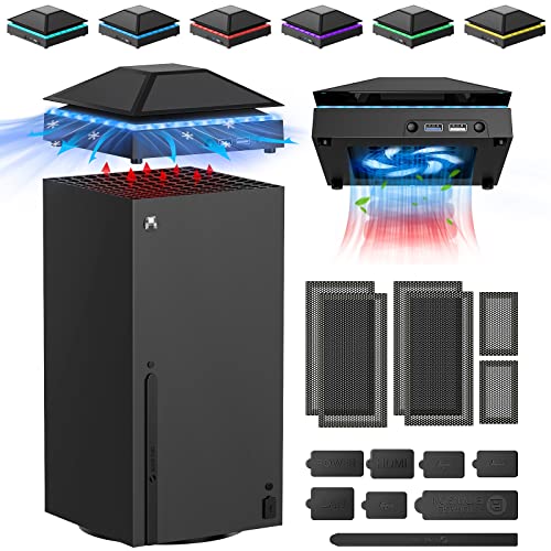 Xbox Series X Cooling Fan with RGB Light