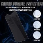 Black PS5 Curved Faceplate with Cooling Vents